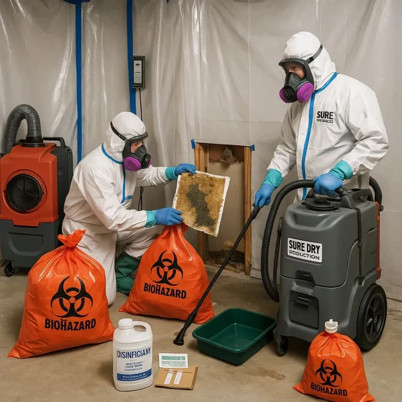 Contaminated Water Handling Protocols process in Menard County, IL